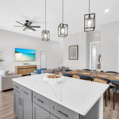 Cook, connect, and create memories in this spacious kitchen.