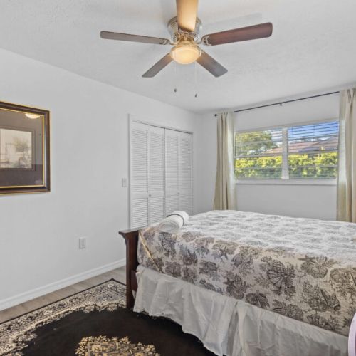 Queen bedroom, rest, relax, recharge.
