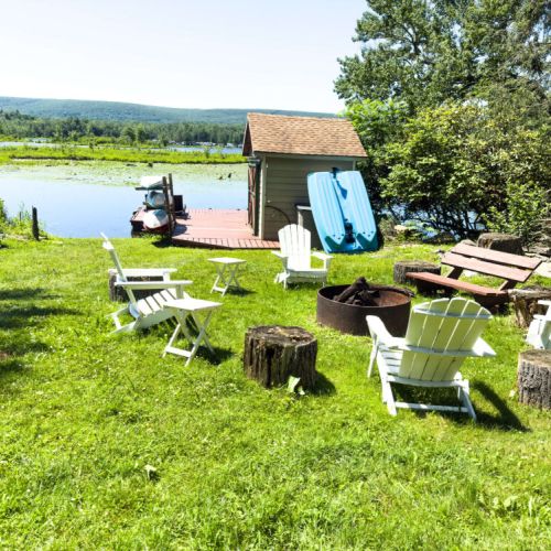 We have a paddle boat for you to use!