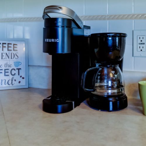 Keurig and Drip Coffee Machines and all the fixins!