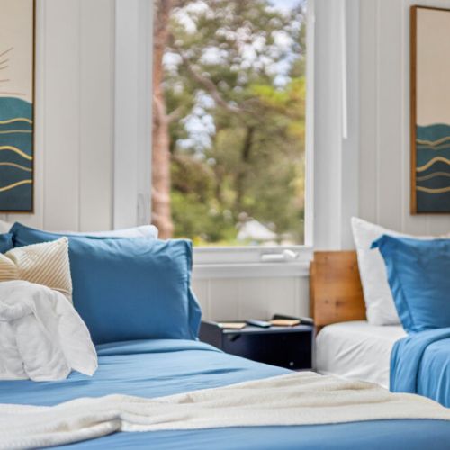 Coastal colors.