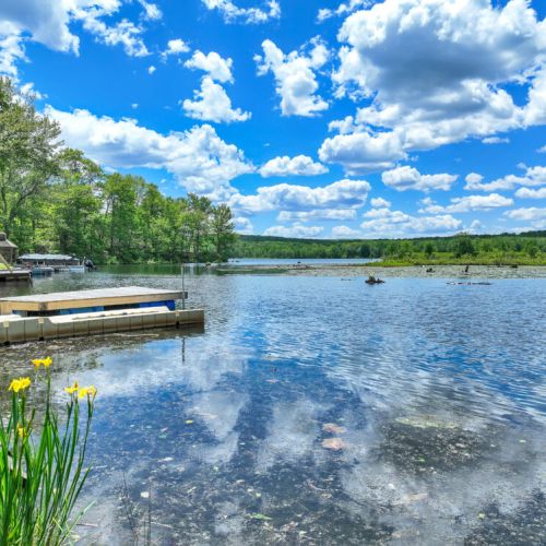 Enjoy direct lake access and a variety of outdoor activities right from the property.