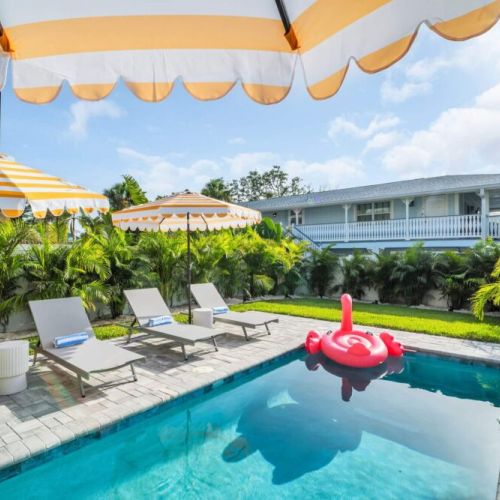 Relax, refresh, and let stress melt away in our heated, skin-soothing saline pool.