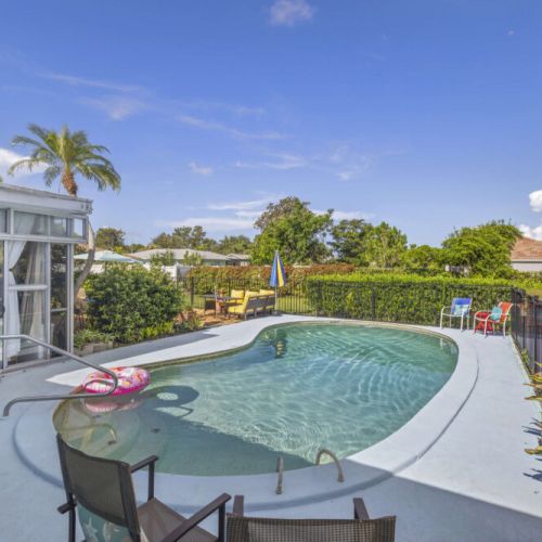 Splash into your private pool paradise.
