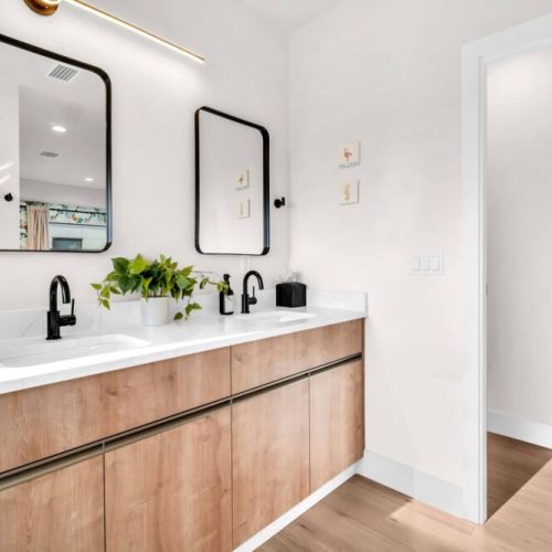 Primary bathroom details.