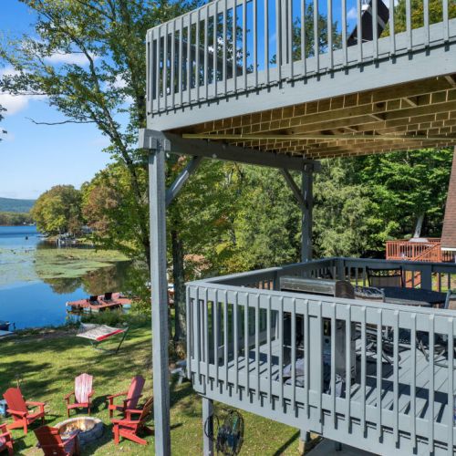 Outdoor lounging space for everyone.