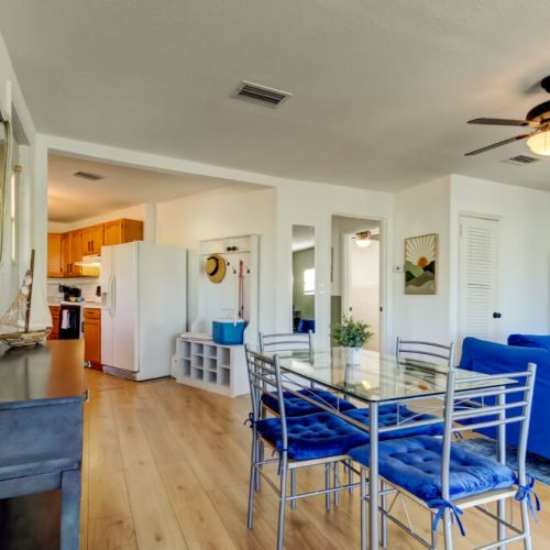 Open concept apartment.