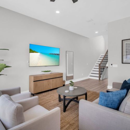 Kick back, stream your favorites, and relax in style.