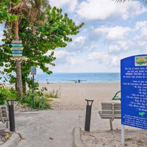 Beach Access near the house.