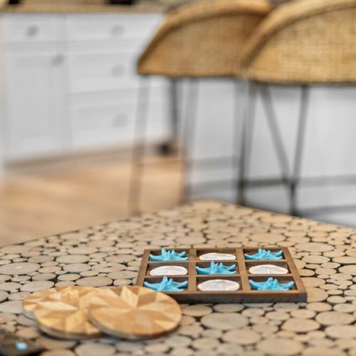 Beach checkers.