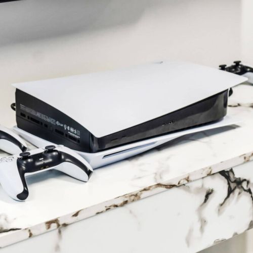 PlayStation in the Game Room.