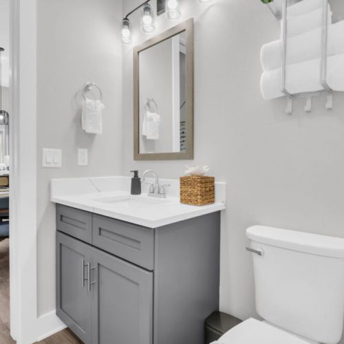 Second floor bathroom.