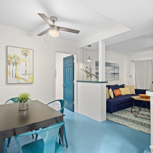 Dining area perfect for memorable gatherings with family and friends.