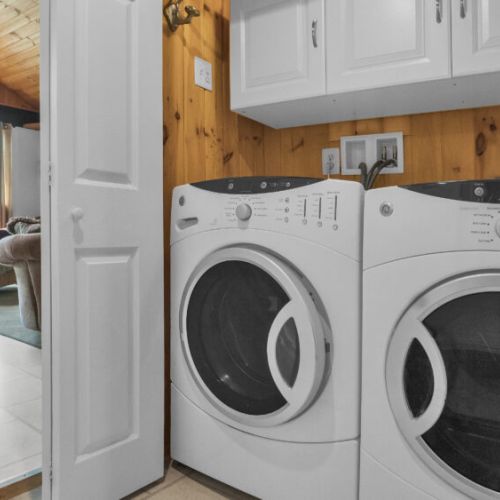 Pack light! In-unit washer and dryer available for your convenience.