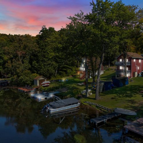Perfect location for a quiet lake vacation.