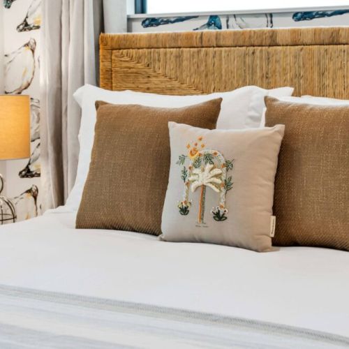 Comfortable beds in each room.
