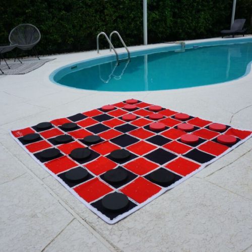 Life size checkers!!