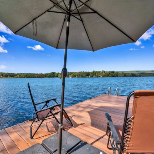 Be sure to add relax on the dock to your itinerary.