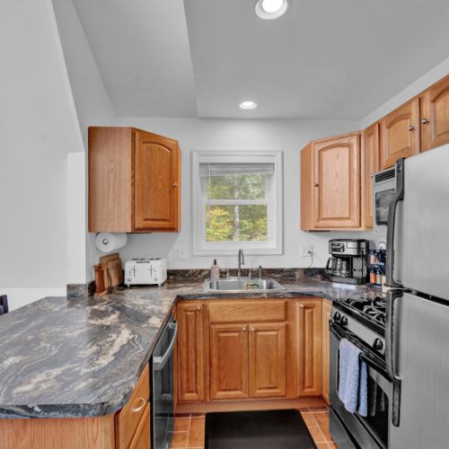 The perfect vacation kitchen.