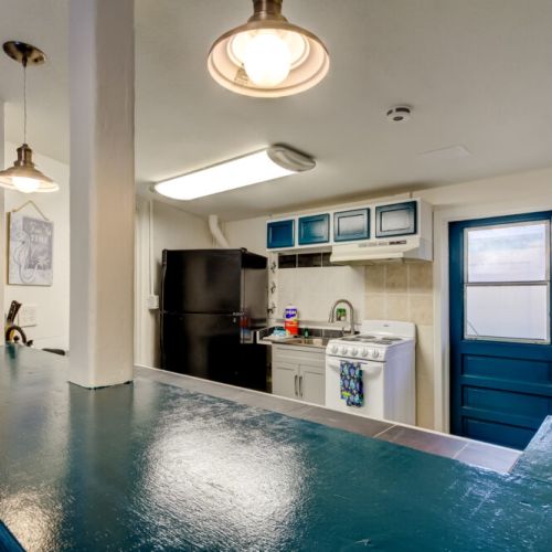 European style kitchen.