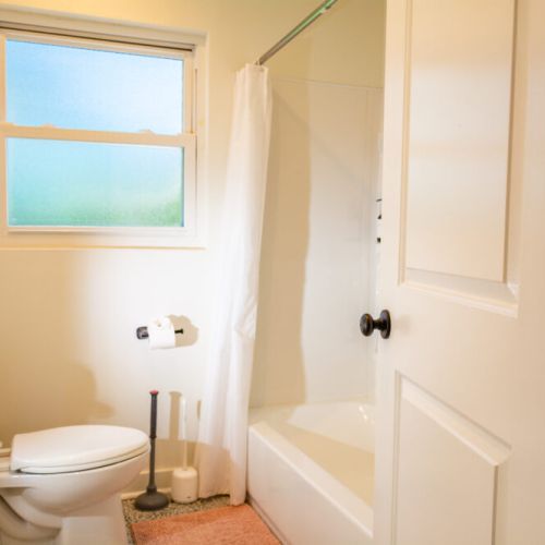 Full bathroom with new bathtub. (Bathroom #2)