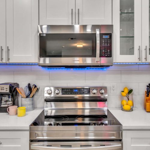 Stainless steel appliances