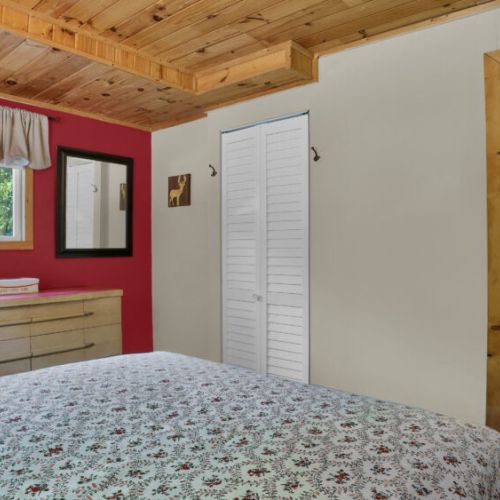 Wake up to the trees right outside your window.
