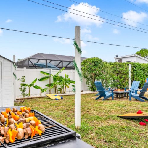 Find out who is the best corn hole player in your group.