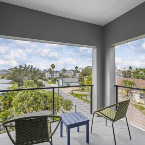 Step outside, slow down, and appreciate the moment. Relax on one of 3 private balconies.