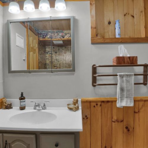 Rustic charm meets modern comfort.