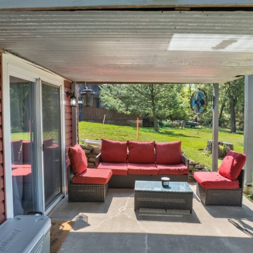 Outdoor Patio Lounging.