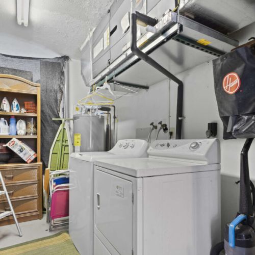 Laundry area