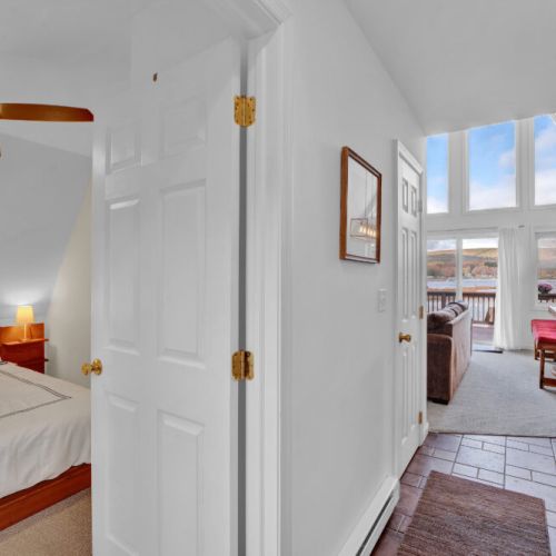 Main Level Bedroom. Queen Bed.