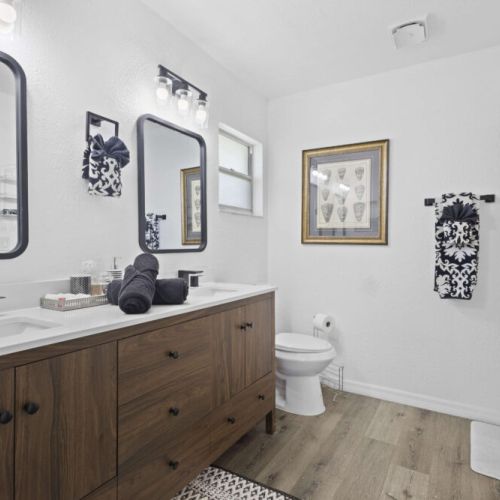 Ensuite dual sink