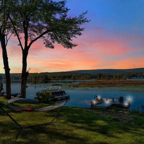 Sunset views and mountain views