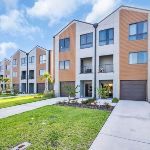 Townhomes are perfectly offset for added peace, while still placing you close to everything you need.