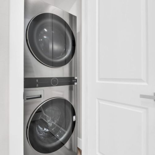 Washer & Dryer to keep your bathing suits fresh.