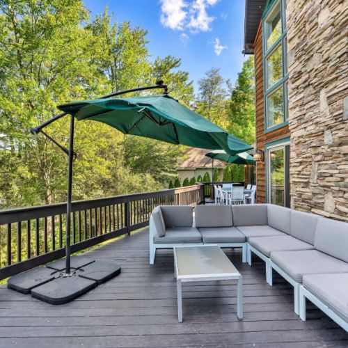 Perfect area to lounge and catch up with your vacation family.