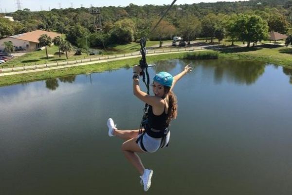 Zip Line Adventure over Tampa Bay