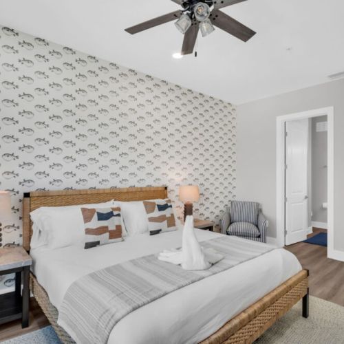 Comfortable king suite designed for restful nights.