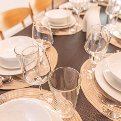 Make your favorite meal! We have everything in the kitchen you could ask for.