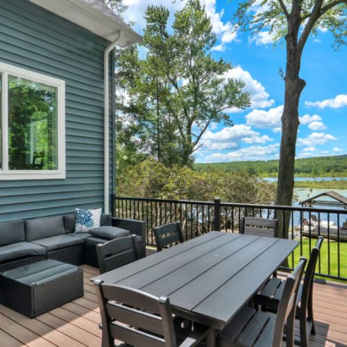 The perfect place to gather, dine, and enjoy the scenery.