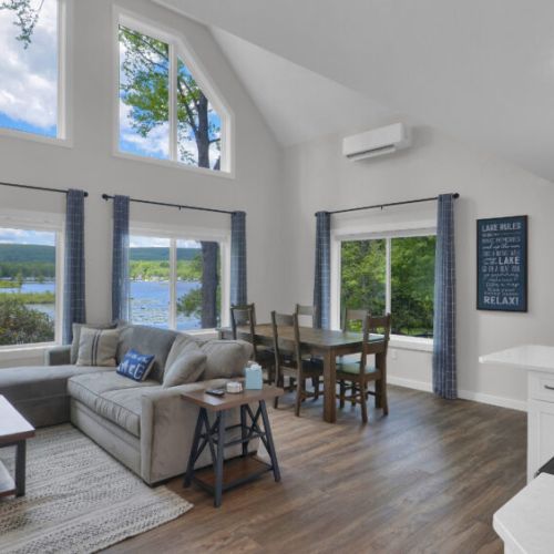 Gather with family and friends in this inviting living space, designed to create lasting memories.